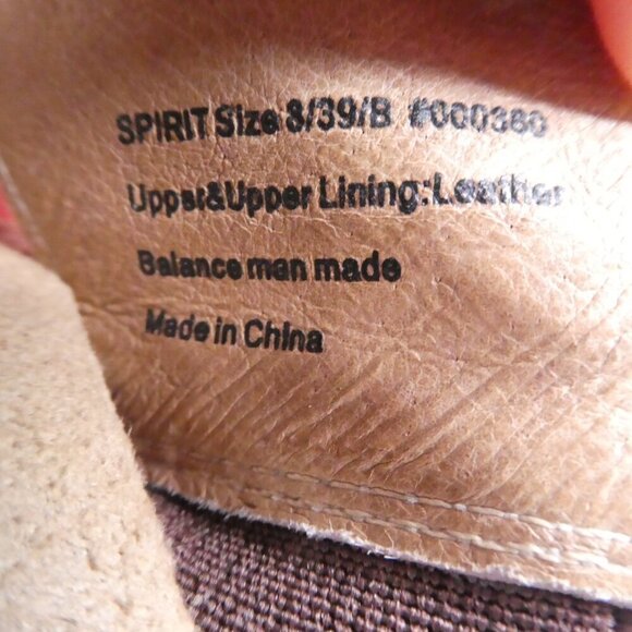 Dr. Andrew Weil Spirit Leather Snakeskin Sandals Orthotic Flip Flops Womens 8 - Picture 11 of 12